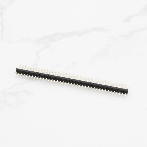 The Lord of the Tools 10Pcs 1.27mm Pitch Single Row Straight Vertical Pin Header, 40 Pin for Circuit Boards