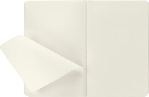Moleskine Volant Journal, Soft Cover, Pocket (3.5" x 5.5"), Plain/Blank, Set of 2, Forget-Me-Not Blue/Amber Yellow