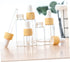 4Pcs Mini Glass Dropper Bottles for Essential Oils, Travel Dispensing Bottles