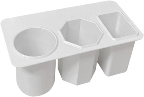 AFXGUSD Desk Side Storage Organizer Box Lightweight Desk Organizer Compact Desktop Makeup Holder