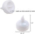12 Pack IMAGE Floating Candles, Flameless Floating LED Tea Lights Waterproof Tealight Candles for Wedding Party Spa