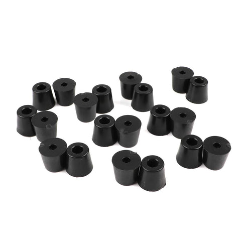 MakerHawk 20 Sets Anti-Vibration Rubber Landing Mat Feet, T Sliding Nut Block, M3 Screws for 3D Printers