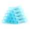 100Pcs Blue 16-14 AWG Insulated Waterproof Wire Connectors, Marine Grade Electrical Butt Splice