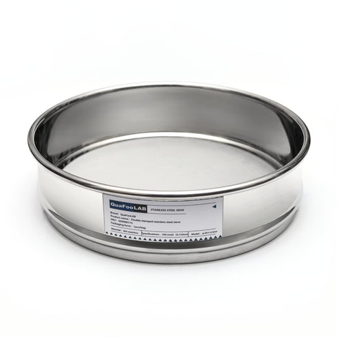 Lab Sieves 35 Mesh, Economy Test Sieve, 8'' Diameter, 304 Stainless Steel Wire Cloth, f20×4.5cm
