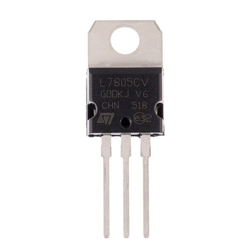 BOJACK IC L7805CV Voltage Regulator, 5 V 1.5 A Integrated Circuits, L7805 Linear Positive Voltage Regulators, TO-220,