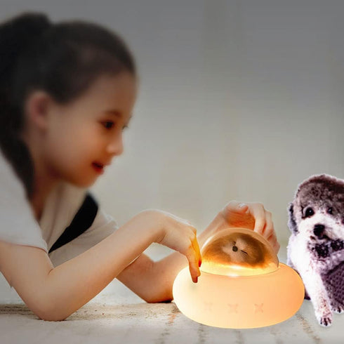 TTBDDDYH Cute Kitty Kids Night Light, Birthday Gifts Cat Room Decorations Atmosphere Light, Touch Control LED Color