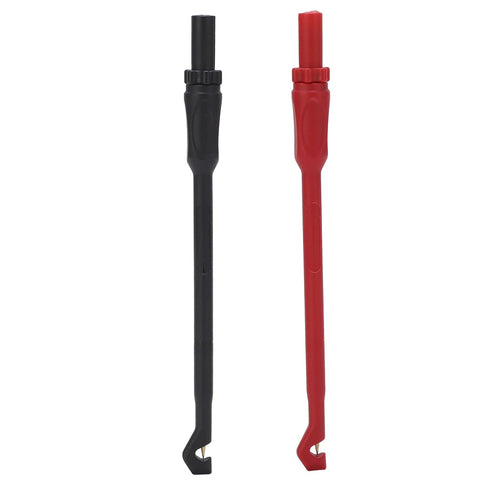2PCS J30016 Multimeter Test Hook Piercing Probe Kit with 4mm Insulation Connector for Car Repair Test Needle CAT II