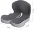 Pain,Tailbone Orthopedic Cushion, Memory Foam L Shaped Seat Cushion for Office Workers,Car Drivers, Instant Relief