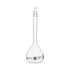 EISCO Volumetric Flask, 100ml - Class A, ASTM, Glass Stopper, Single, Blue Graduation