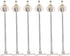 ULTECHNOVO 6pcs Replaceable Cabinet Door Hinges with Furniture Support, Heavy Duty Cupboard