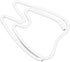 Cute Tooth Paper Clips 100pcs White Bookmarks Small Paperclips for Organizing Office School Paper Files