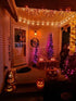 Hompavo Upgraded LED Flame Light Bulbs, 4 Modes Flickering, E26/E27 Flame Bulb for Halloween Christmas Party, 2 Pack