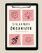 Stick to Organization: 8x10 Notebook for Sticky Note Lovers, Say Goodbye to Sticky Situations!