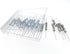 5A Fuse, 5A250V, T5A250V, 5AH Fuses, Ceramic Lead Fuse, Slow-Blow, 20pcs, 6 * 30mm with Pin