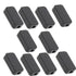 Waterproof Electrical Project Case, Power Junction Box with Cover, Black Plastic (40 x 20 x 11mm), 10 Pack