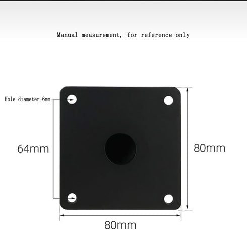 HZEPDVT Legs(12cm) Versatile Furniture Support Legs Bedside Table Metal feet Tapered Cabinet feet Sofa feet Light