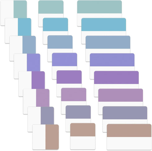 Mr. Pen Sticky Index Tabs, 360 Pcs, Pastel Sticky Tabs for Notebooks, Page Markers, Binders, and Books