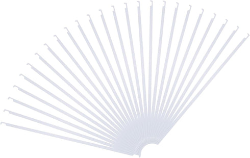 PATIKIL 25pcs Metal Bars Rods for Hanging File Folders, 12.8 Inch Letter Size, Quick Identification, 32.5cm