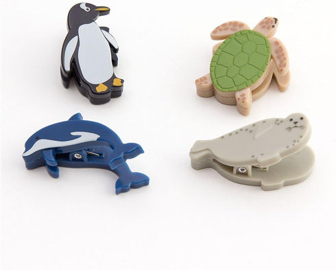 Midori Magnet Clip, 4 Pieces, Aquarium (43328006)
