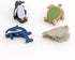 Midori Magnet Clip, 4 Pieces, Aquarium (43328006)
