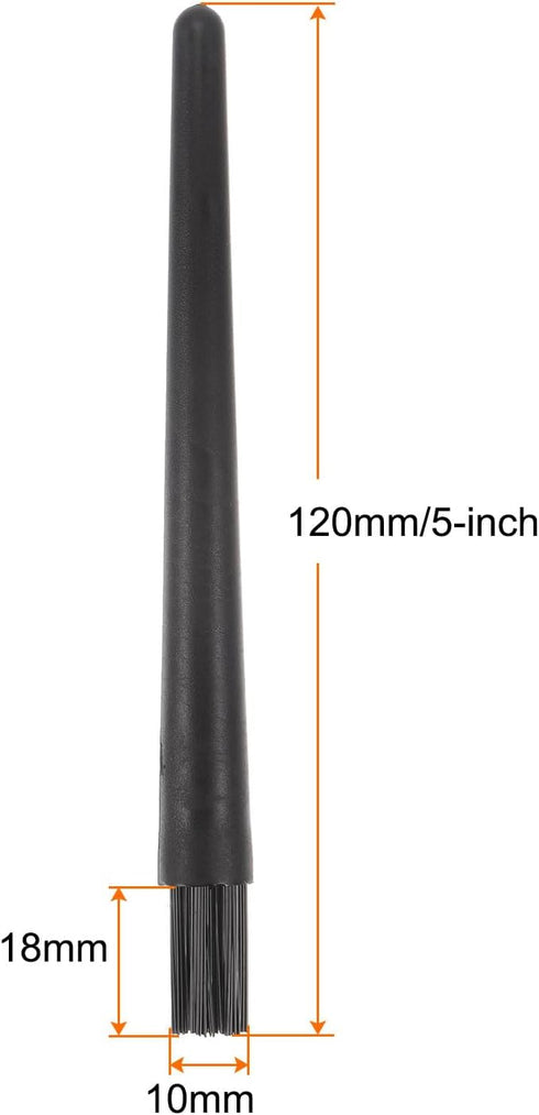5pcs Anti-static Cleaning Brush 10x18mm PV Plastic Conductive Bristles Small Narrow Anti Static ESD Brushes for Clean PCB Laptop Keyboard Fan by HARFINGTON