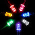 100pcs 5mm 3V 20mA Bulbs Novelty Place Clear LED Diode Lights - Bright Transparent DC Light Emitting Diode - DIY
