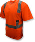 Radians St11 Unisex Adult Short Sleeve Industrial Safety Shirt, Safety Orange, 5X US