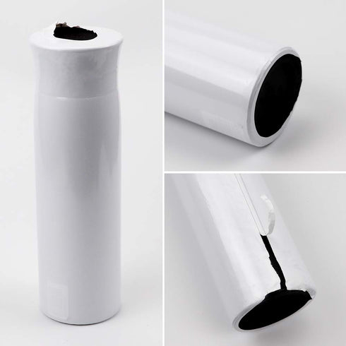 Sublimation Shrink Wrap Sleeves, 5x10 Inch White Heat Transfer Film Bags for Mugs, Cups, Tumblers, 50 Pcs