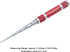 16.5mm Aperture Tapered Hole Ruler Stainless Steel Inner Hole Diameter Measuring Tool