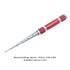 16.5mm Aperture Gauge, Stainless Steel Diameter Measuring Tool, Tapered Hole Ruler Stainless Steel Inner Hole Diameter