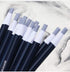 Hand Tear Sketch Eraser, Pen-Style Shape, Round Tip Highlight Rubber School Supplies, 12 Pack (5mm).