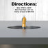 60 1/4 inch 1/4 inch FivePears V Groove Router Bit Degree Shank, Cutting Diameters, Carbide CNC Engraving V Router Bit