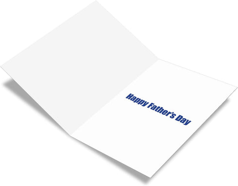 The Best Card Company Fathers Day Card for Dad, Loving Notecard, Dog Love You This Much