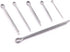 Glarks 90Pcs 304 Stainless Steel Cotter Pin Clip Assortment Kit - Key Fastener Fitting