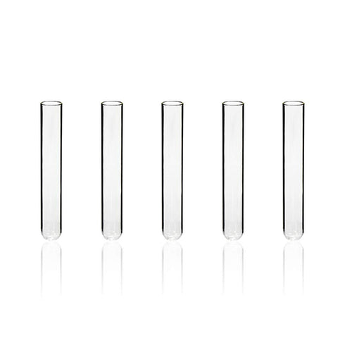 50pcs of Vol.20ml Borosilicate Glass Test Tubes, 20x150mm with Round Bottom, LVH1002