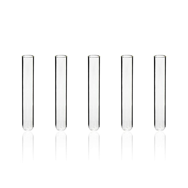 50pcs of Vol.20ml Borosilicate Glass Test Tubes, 20x150mm with Round Bottom, LVH1002