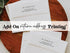 All Ewired Up Custom Funeral Thank You Cards Minimalist Script Sympathy Cards, Simple Gratitude Memorial Cards