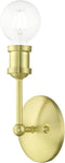 Livex Lighting 14429-12 Lansdale 1 Light ADA Vanity Sconce, Satin Brass