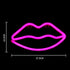 Pink Lips Neon Sign Night Lights for Bedroom LED Pink Wall Sign Party Girls Baby Kids Children Gifts Home Lips Neon