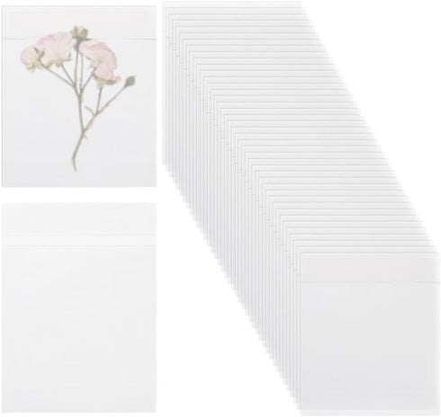PH PandaHall 60Pcs Self Seal Glassine Bags, Waxed Paper Storage Bags for Cookies, Candy, Snacks, Gift Favors