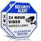 sheenwang 2-Pack Security Camera Sign, Video Surveillance Signs Outdoor, UV Printed 40 Mil