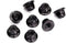 Traxxas 8447 Serrated Steel 5mm Flanged Nylon Locking Nuts, Black