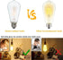 ASOKO ST64 Frosted LED Edison Vintage Light Bulbs, 6W Equivalent 60W, 2700K Warm White, Dimmable, 6 Packs