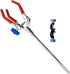 Lab Clamp 3 Prong Finger with Lab Stand Clamp Holder Boss Head