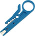 E-outstanding Mini Wire Stripper 3PCS Portable Crimping Tool UTP STP Network Cable Cutter Impact Punch Down Tool for Keystone Jack RJ45 Ethernet Module Blue/Yellow/Black
