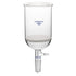 Borosilicate Glass Buchner Filtering Funnel 500ml with Medium Frit (G2), 24/40 Standard Taper Inner Joint