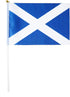 Scotland Flag Mini Handheld Flags on Stick, Ideal for Party Parades, Sports Events & Patriotic Decorations