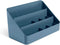 Poppin Desk Organizer with 3 Tiers, Sliding & Removable Dividers, Charging Station, All-in-One Workspace Organizer for