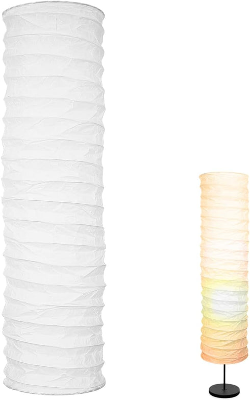 VICASKY Paper Lamp Shade Floor Shades Replacement Lampshades For Lamps Lampshade Tall