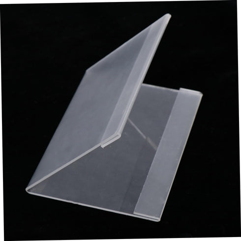 Lurrose Stylish Acrylic Card Holder for Easy Information Display